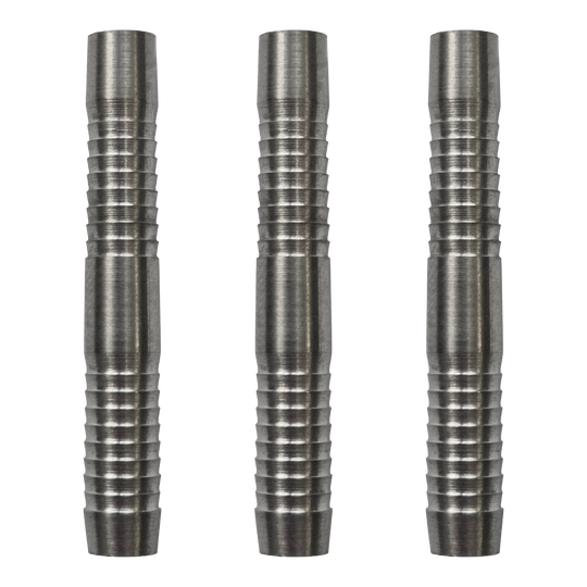 Barrel di freccette morbide McDart Double Shark - 18 g Hier ist das Produkt McDart Double Shark Softdart Barrels - 18g abgebildet. Es handelt sich um ein Set mit markantem Shark-Grip.