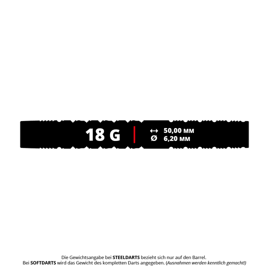 Target Redux 10 freccette morbide - 18 g Abgebildet ist das Produkt Target Redux 10 Softdarts - 18g. Dieses Bild zeigt die Softdarts aus einer übersichtlichen Perspektive.