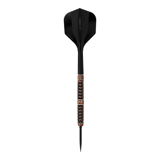 Freccette in acciaio Harrows Tungsten Trinity Quick Point Das Bild zeigt die Harrows Wolfram Trinity Quick Point Steeldarts aus einer anderen Perspektive. Diese Darts sind bekannt für ihre hohe Qualität.