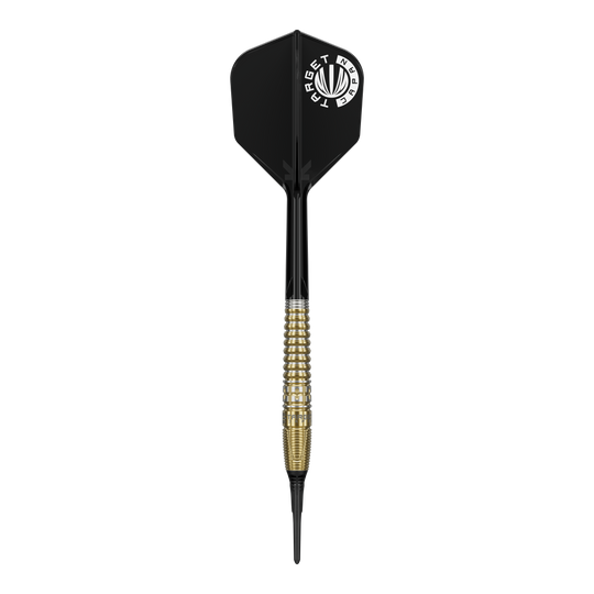 Freccette morbide Target Japan Prime Series Harith Lim HotShot GEN3 - 18 g Die Abbildung zeigt die Target Japan Prime Series Harith Lim HotShot GEN3 Softdarts mit einem Gewicht von 18g. Das Produkt ist modern gestaltet und ideal für Dartspieler.