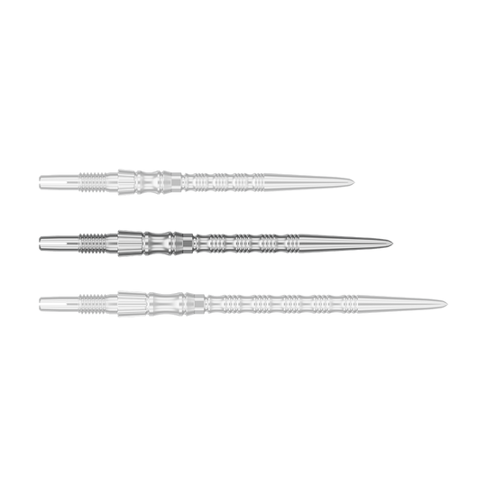 Punte per freccette Target Signature Swiss Point TRB in acciaio - argento Dieses Bild zeigt eine einzelne silberne Dartspitze mit einer Länge von 35 mm. Vermutlich handelt es sich um das Modell 'Target SwissPoint Signature TRB Dartspitzen'.