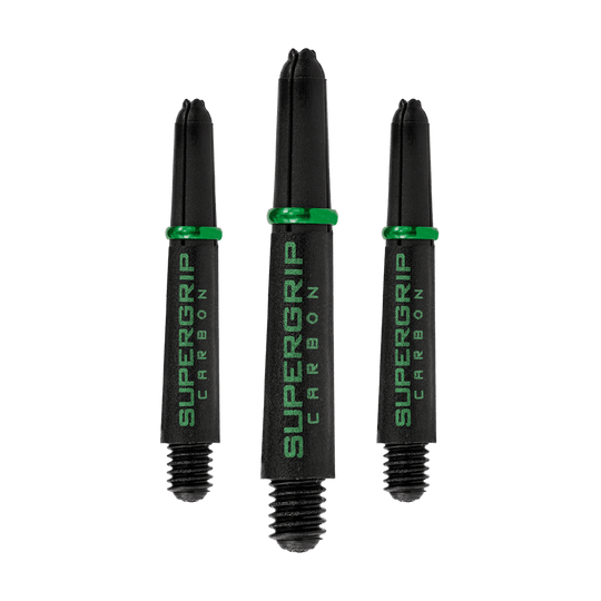 HR360_Harrows_Supergrip_Carbon_Shafts_Gr-n_33mm_10sZZZfPlSbL56 Abgebildet ist ein Satz Harrows Supergrip Carbon Shafts. Diese Dartschäfte haben ein sportliches Aussehen.