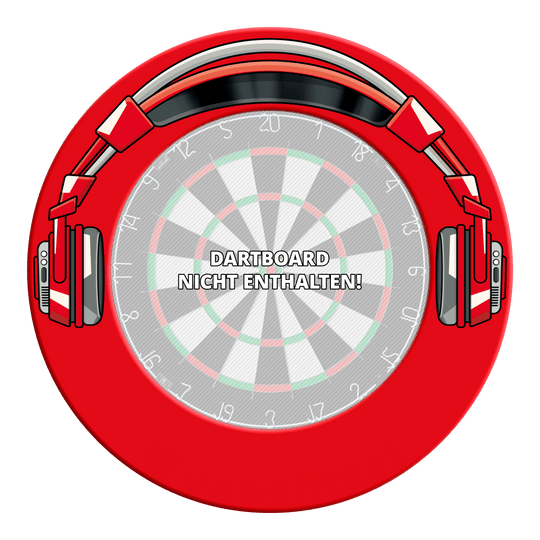 Surround per freccette stereo McDart Abgebildet ist ein Produkt mit dem Dateinamen MSF-J1_McDart_Stereo_Dartboard_Surround_Rot_3. Das Produkt ist klar und deutlich zu sehen.
