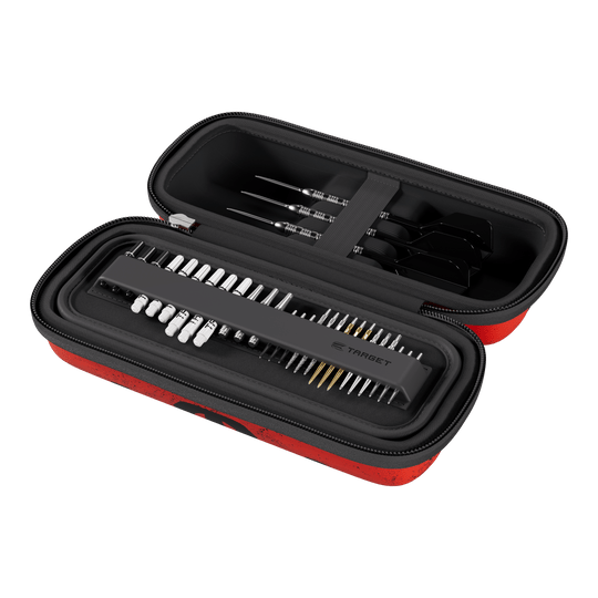 Portafreccette Target Star Wars Boa - Darth Maul Das Foto zeigt das Target Star Wars Boa Dartcase mit Darth Maul Design. Das Produkt ist für den Transport von Darts und Zubehör gedacht.