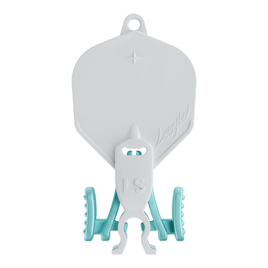 Strumento per la rimozione dell'albero di trasmissione Key-2 del sistema L-Style L-System Dieses Bild zeigt das L-Style L-System Key-2 Flight Shaft Remover Tool. Das Produkt dient zum Entfernen von Dart Flights und Shafts.