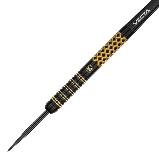 Freccette in acciaio Winmau Brendan Dolan Signature Series Winmau Brendan Dolan Signature Series Steeldarts sind auf dem Bild zu sehen. Die Darts heben sich durch ihr charakteristisches Design hervor.