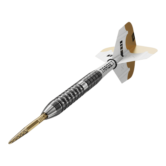 Freccette in acciaio Target Redux 01 Swiss Point Zu sehen sind die Target Redux 01 Swiss Point Steeldarts. Die Darts überzeugen durch hochwertige Verarbeitung.