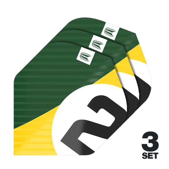 Target Pro Ultra Chicane Green No2 Standard Flights - 3 set Abgebildet ist das Set Target Pro Ultra Chicane Green No2 Standard Flights - 3 Sets. Die Karten sind ordentlich gestapelt.