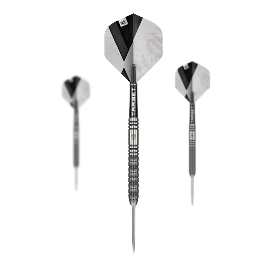 Freccette in acciaio Target Beau Greaves GEN1 Swiss Point Abgebildet ist das Produkt Target Beau Greaves GEN1 Swiss Point Steeldarts. Es handelt sich um hochwertige Steeldarts für Präzisionsspiele.