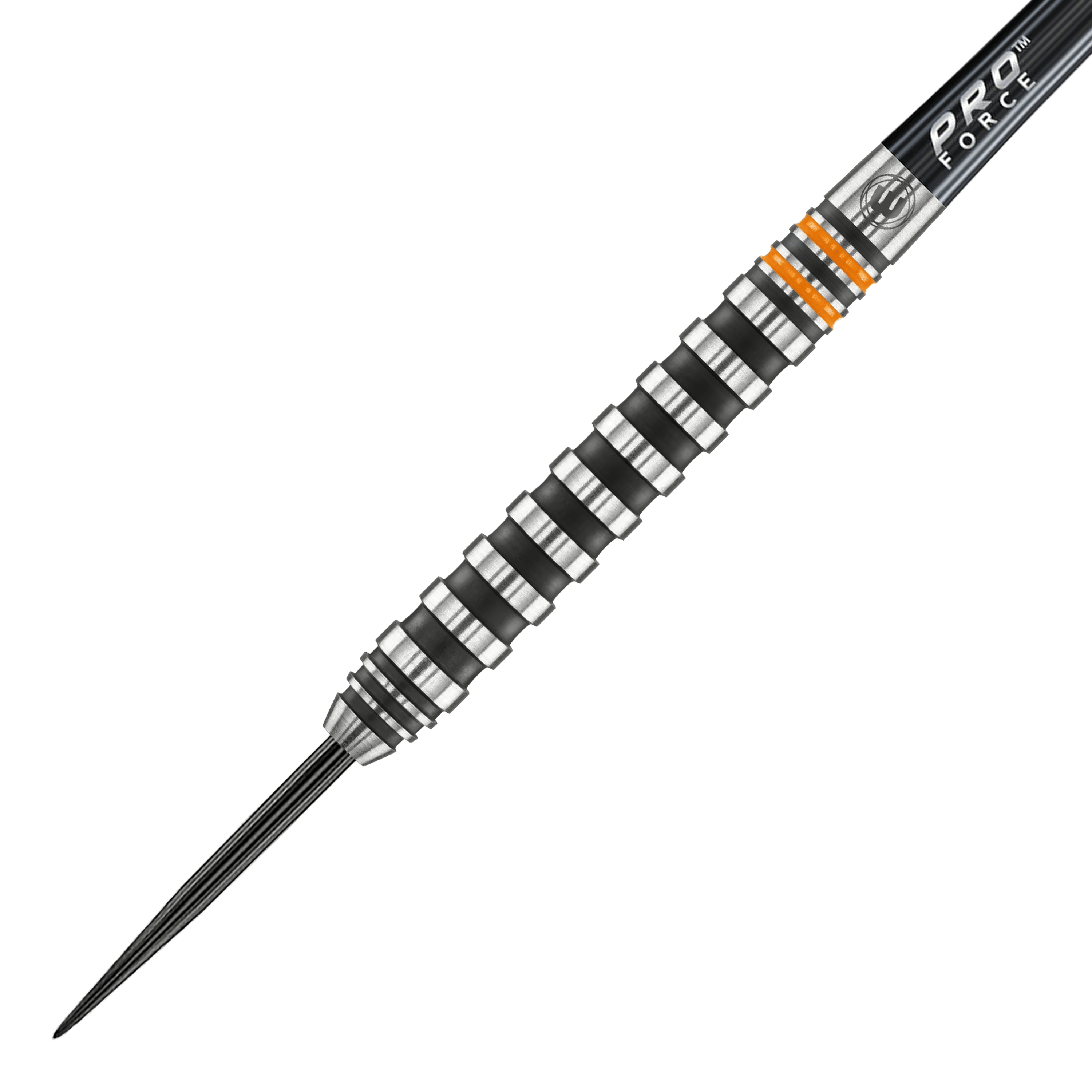Freccette in acciaio Winmau Fury - 22 g Auf dem Bild sind die Winmau Fury Steeldarts mit 22 Gramm zu sehen. Sie zeichnen sich durch ein modernes Design und hohe Qualität aus.